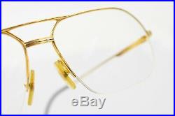 Cartier Eyeglass Frame Vendome Gold with Prescription Lenses 805229