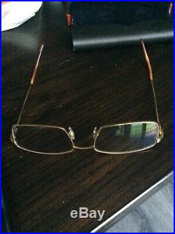 Cartier Eyeglasses Vintage W Set Case Used Very Great Cond. Not Prescribed Rare
