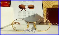 Cartier Giverny Bubinga Vintage Sunglasses Lunettes Sonnenbrille Eyeglasses
