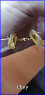 Cartier Glasses 22k gold Rimless Authentic