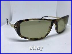 Cartier Gold Aspen Havana Sunglasses Glasses Eyeglasses Frame Vintage