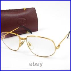 Cartier Logos Serie Limitee Trinity Eyeglasses Frame Eyewear Vintage 56/16-130