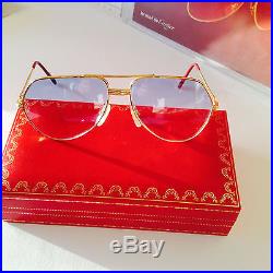 Cartier Louis Vendome Santos Vintage Sunglasses Lunettes Sonnenbrille Eyeglasses