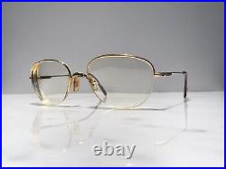 Cartier Montaigne Gold Vintage Sunglasses Glasses Eyeglasses Frame