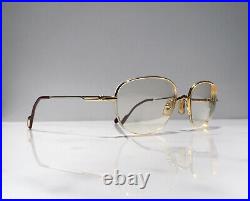 Cartier Montaigne Gold Vintage Sunglasses Glasses Eyeglasses Frame