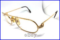 Cartier Must Louis Vintage! Eyeglasses / Sunglasses Panthere trinity Santos