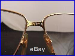 Cartier Panthere 1988 GOLD Vintage Eyeglasses / Sunglasses