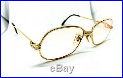 Cartier Panthere 1989 GOLD Vintage Eyeglasses / Sunglasses Louis santos