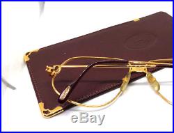 Cartier Panthere GOLD BOX Vintage Eyeglasses / Sunglasses vendome Louis santos
