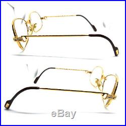 Cartier Panthere SM 1989 GOLD Vintage Eyeglasses Sunglasses Louis santos 11024