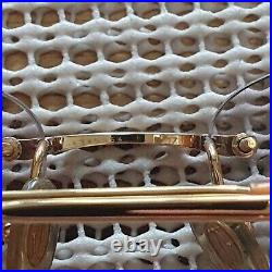 Cartier Rimless Frame Sunglasses MADE in FRANCE Gold Finish/17