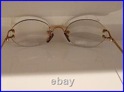 Cartier Rimless Soho Eyeglasses Luxury Vintage Rare C Decor