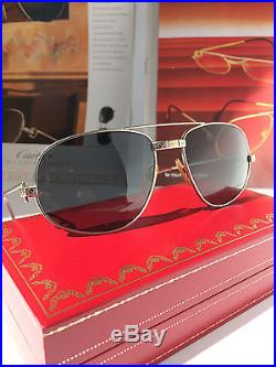 Cartier Romance Santos Vintage Sunglasses Lunettes Sonnenbrille Eyeglasses