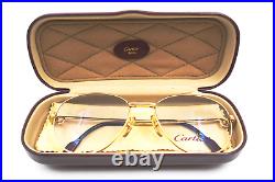 Cartier S Rubis 0,34 Ct 1988 55-18 Super Rare Vintage Glasses