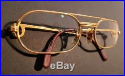 Cartier Santos Eyeglasses Prescription Occhiali Lunettes Vintage Brillen