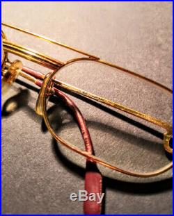 Cartier Santos Eyeglasses Prescription Occhiali Lunettes Vintage Brillen