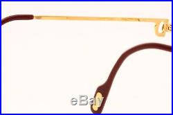 Cartier Santos Louis Decor eyeglasses, 24k gold plated frames made in France