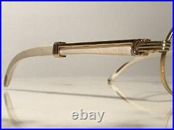Cartier Sully Giverny 22k Wood Vintage Glasses Sunglasses Eyeglasses Frames Buff