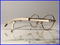 Cartier Sully Giverny 22k Wood Vintage Glasses Sunglasses Eyeglasses Frames Buff