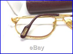 Cartier Tank 1988 59-12 With Case Vintage! Eyeglasses / Sunglasses Louis santos