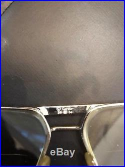 Cartier Tank 59-14 Silver Gold Vintage Eyeglasses / Sunglasses Vendome Santos