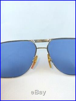 Cartier Tank Louis Authentic Vintage Sunglasses Paris 1988 Made + Genuine Case