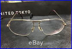 Cartier Tank Vintage Eyeglasses / Sunglasses Trinity 62-12
