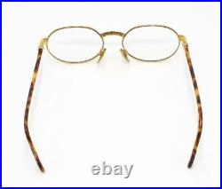Cartier Trinity Tortoiseshell Pattern Glasses with Degrees France 5.11x1.57 Used