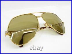 Cartier Vendome Santos Aviator Sunglasses Eyeglasses Vintage Mint conditon 4206
