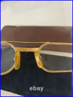 Cartier Vendome Santos unisex eyeglasses vintage rare nos