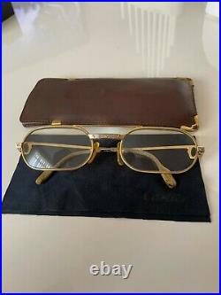 Cartier Vendome Santos unisex eyeglasses vintage rare nos