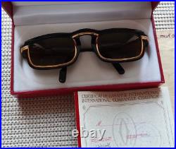 Cartier Vertigo 1991 Vintage sunglasses Authentic /w box & paper TOP