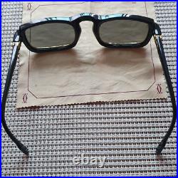 Cartier Vertigo 1991 Vintage sunglasses Authentic /w box & paper TOP