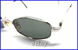 Cartier Vintage! Eyeglasses / Sunglasses Silver Louis santos