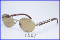 Cartier Vintage Glasses 5120 135b White Rare Sunglasses