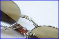 Cartier Vintage Glasses 5120 135b White Rare Sunglasses from Japan mu783