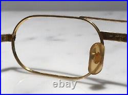 Cartier Vintage Must C Decor Gold Vintage Sunglasses Glasses Eyeglasses Frame