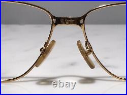 Cartier Vintage Windsor C Decor Gold Vendome Sunglasses Glasses Eyeglasses Frame