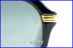 Cartier Vitesse Vintage Sunglasses 60-15 Gold 140