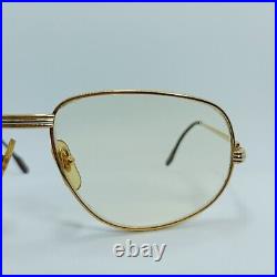 Cartier eyeglasses, Vendome, Trinity, Gold filled, Pilot, square, frames vintage
