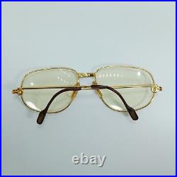 Cartier eyeglasses, Vendome, Trinity, Gold filled, Pilot, square, frames vintage