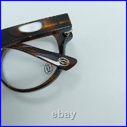 Cartier, luxury eyeglasses, oval, round, panto, frames, NOS, vintage, rare