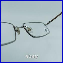 Cartier, rectangular, luxury eyeglasses, Platinum plated Titanium frames vintage