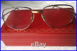 Cartier vintage glasses frame Registered number 975298 with Cartier box