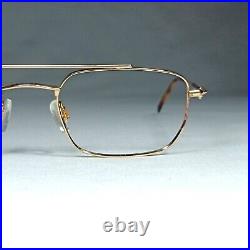 Charmant, eyeglasses, Gold plated, Aviator, Pilot, square, frames, hyper vintage