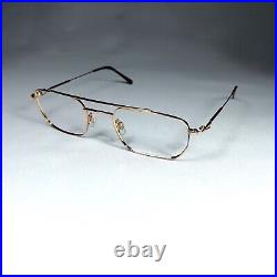 Charmant, eyeglasses, Gold plated, Aviator, Pilot, square, frames, hyper vintage