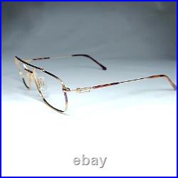 Charmant, eyeglasses, Gold plated, Aviator, Pilot, square, frames, hyper vintage