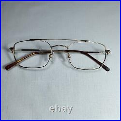 Charmant, eyeglasses, Gold plated, Aviator, Pilot, square, frames, hyper vintage