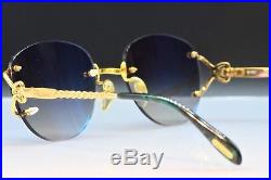 Chopard Rimless Sunglasses Gaultier Vintage lunettes Cartier eyeglasses