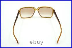 Christian Dior Vintage Sunglasses Square CD logo Cell frame Brown Eyewear 8974k